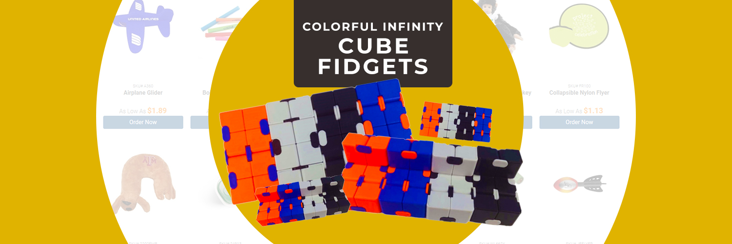 Cube Fidgets - 24HourWristBands.com