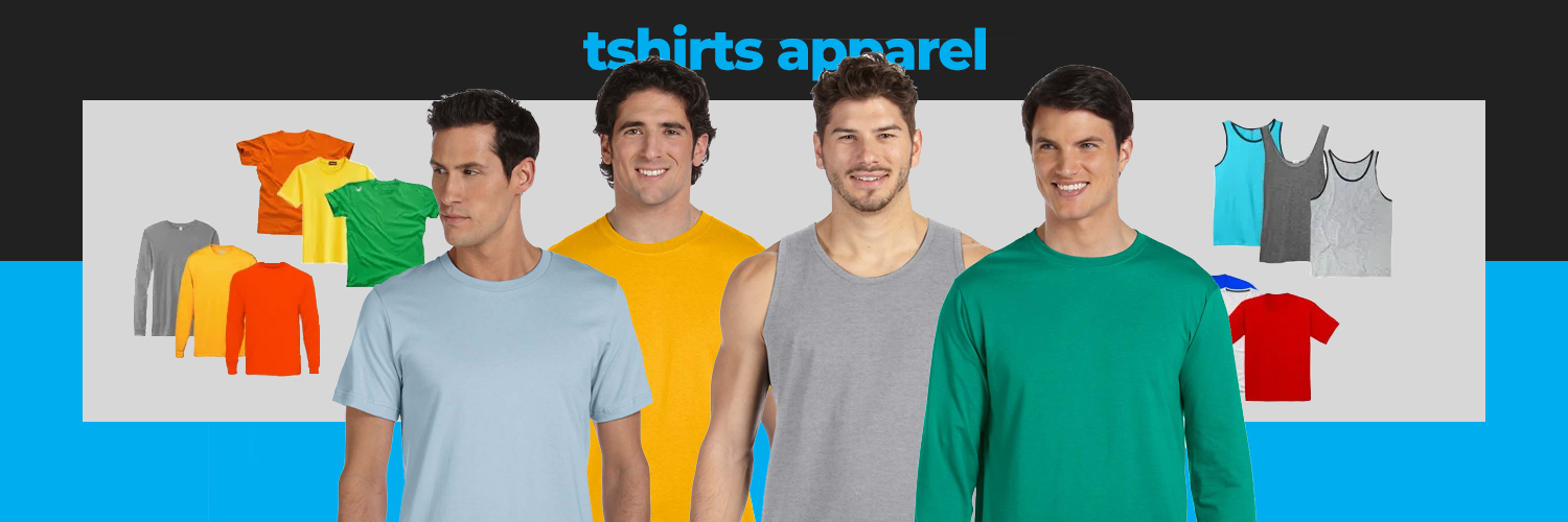 Tshirts - Customized Apparel for Men - 24HourWristBands.com