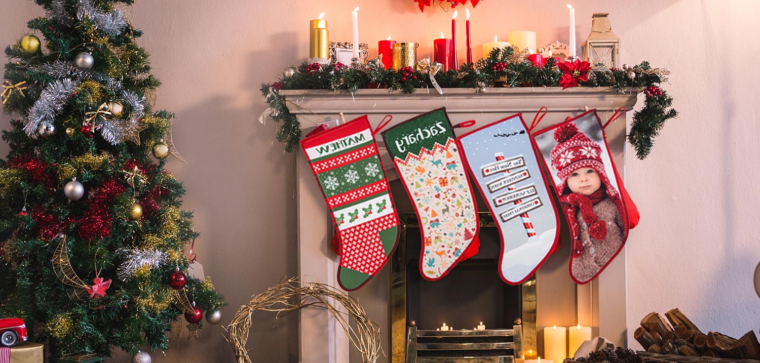 Full Color Photo Christmas Stockings - 24hourwristbands Blog