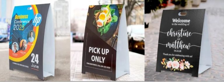 Custom Sandwich Boards - 24hourwristbands Blog