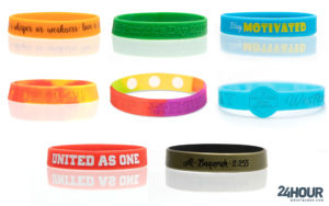 Types of Silicone Wristbands