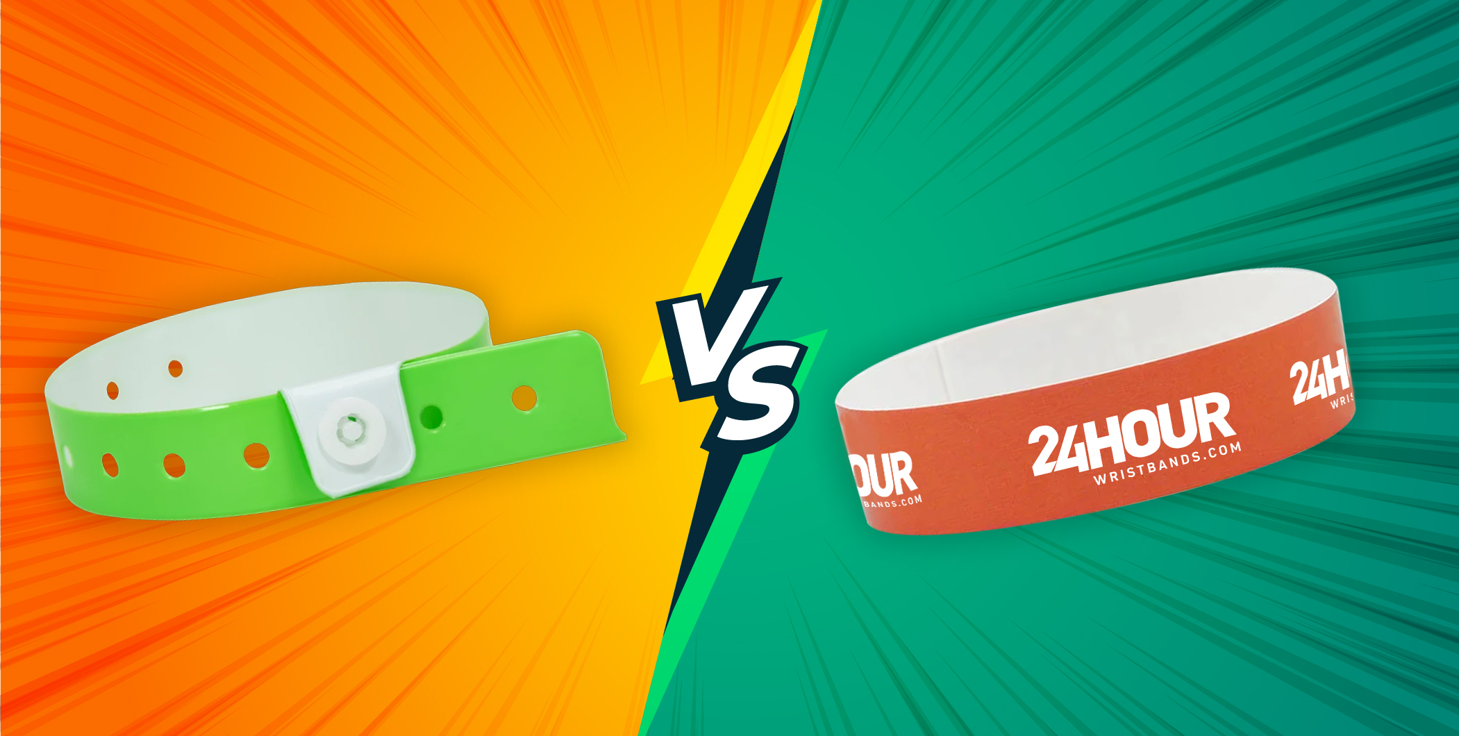 Vinyl Wristbands VS Paper Wristbands